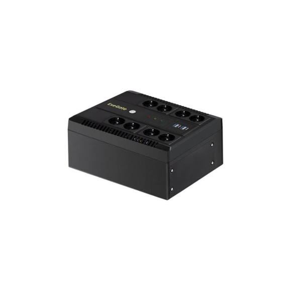 ИБП ExeGate NEO NNB-650.LED.AVR.8SH.CH 650VA 390W, LED, AVR, 8*Schuko, 4*USB-порта для зарядки, Black 295011 ИБП ExeGate NEO NNB-650.LED.AVR.8SH.CH 650VA 390W, LED, AVR, 8*Schuko, 4*USB-порта для зарядки, Black 295011
