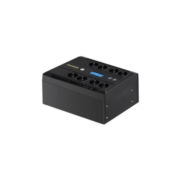 ИБП ExeGate NEO Smart LHB-1000.LCD.AVR.8SH.CH.RJ.USB 1000VA 650W, LCD, AVR, 8*Schuko, RJ45 11, USB, 4*USB-порта для зарядки, Black 293858