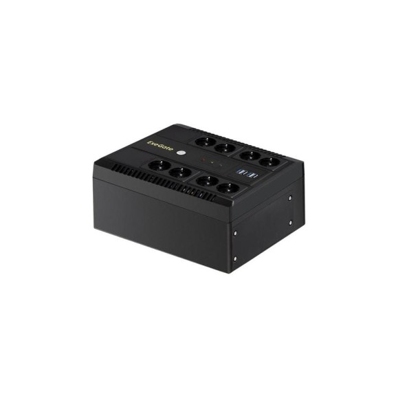 ИБП ExeGate NEO Smart LHB-650.LCD.AVR.8SH.CH.RJ.USB 650VA 390W, LCD, AVR, 8*Schuko, RJ45 11, USB, 4*USB-порта для зарядки, Black 295013