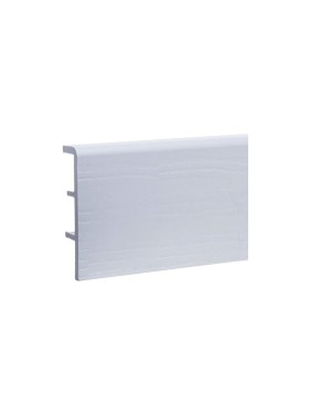 Напольный плинтус Alpine Floor ПВХ, rico concept, 80 мм, 2,2 м, белый с тиснением RC80001 Напольный плинтус Alpine Floor ПВХ, rico concept, 80 мм, 2,2 м, белый с тиснением RC80001
