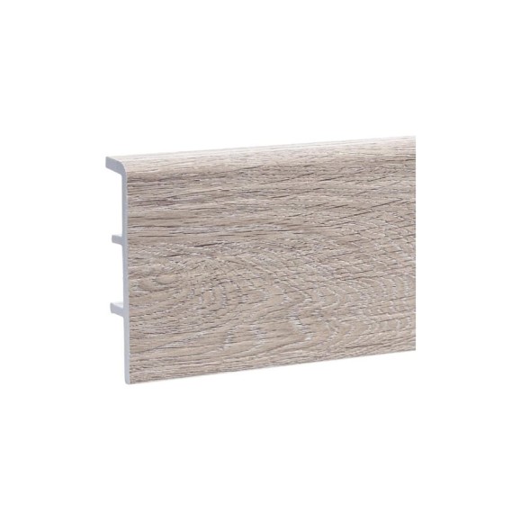 Напольный плинтус Alpine Floor ПВХ, rico concept, 80 мм, 2,2 м, дуб латте RC80103 Напольный плинтус Alpine Floor ПВХ, rico concept, 80 мм, 2,2 м, дуб латте RC80103