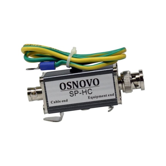 Устройство грозозащиты цепей видео OSNOVO SP-HC HDCVI/HDTVI/AHD одноканальное для коаксиального кабеля sct1007