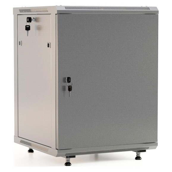 Настенный шкаф Hyperline TWB-FC-1245-SR-RAL7035 19-дюймовый (19"), 12U, 650x600x450, металлическая передняя дверь с замком, две боковые панели, с возможностью установки на ножки (в комплекте), Цвет серый (RAL 7035) (разобранный) 452014 Настенный шкаф Hyperline TWB-FC-1245-SR-RAL7035 19-дюймовый (19"), 12U, 650x600x450, металлическая передняя дверь с замком, две боковые панели, с возможностью установки на ножки (в комплекте), Цвет серый (RAL 7035) (разобранный) 452014