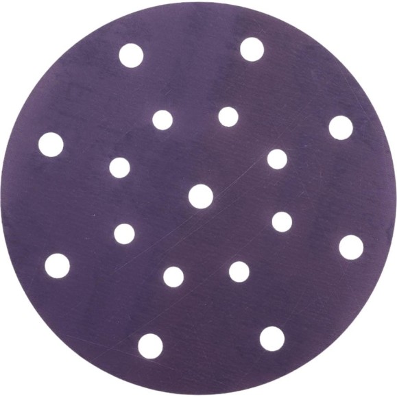 Круг абразивный Violet 150 мм, 100 шт, 17 отв, P1500, керамическое зерно Н7 H7 385032 Круг абразивный Violet 150 мм, 100 шт, 17 отв, P1500, керамическое зерно Н7 H7 385032