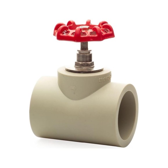 Вентиль LAMMIN ppr 63 9/1 серый Lm31071000063G Вентиль LAMMIN ppr 63 9/1 серый Lm31071000063G