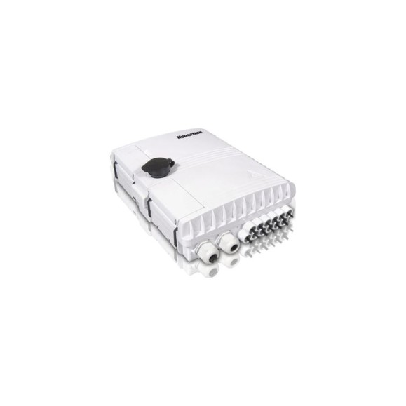 Настенный оптический бокс Hyperline FO-WBI-12A-GY 12 портов (SC, duplex LC), без пигтейлов и проходных адаптеров, IP65, 250x190x39 мм, серый 358586 Настенный оптический бокс Hyperline FO-WBI-12A-GY 12 портов (SC, duplex LC), без пигтейлов и проходных адаптеров, IP65, 250x190x39 мм, серый 358586