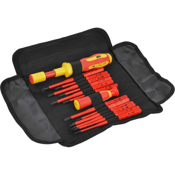 Отвертка IEK Arma2l 5 динамометрическая с жалами slim 14шт A2L5-NS50-T2-14 Отвертка IEK Arma2l 5 динамометрическая с жалами slim 14шт A2L5-NS50-T2-14