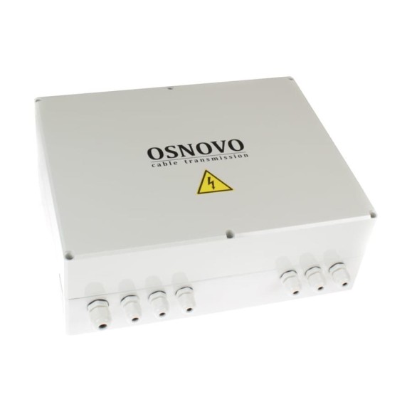 Уличный коммутатор PoE OSNOVO SW-80402-W(port 60W) на 6 портов. sct1434 Уличный коммутатор PoE OSNOVO SW-80402-W(port 60W) на 6 портов. sct1434