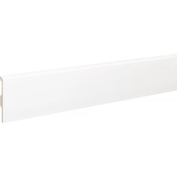 Плинтус Bonkeel Top HDPS 01 белый, 2000x80x14 мм 585414