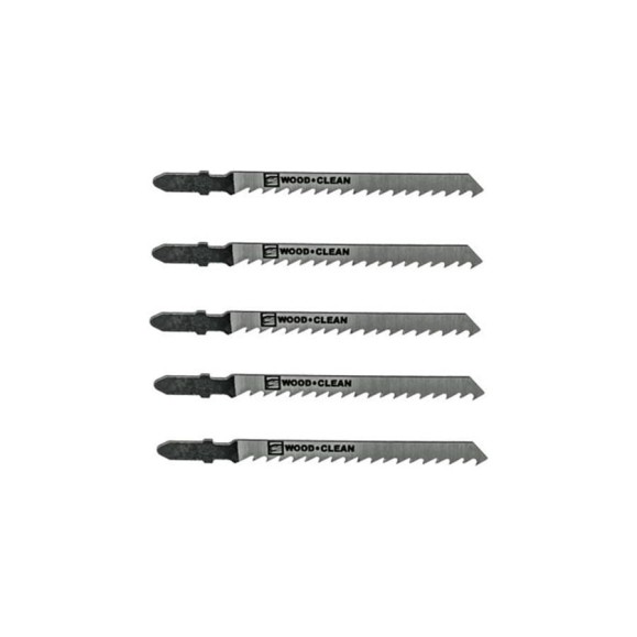 Полотно для лобзика T101D по дереву 6TPI 100 мм 5 шт FASTER TOOLS 1314 Полотно для лобзика T101D по дереву 6TPI 100 мм 5 шт FASTER TOOLS 1314