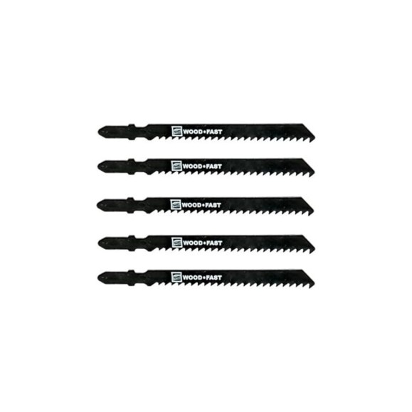 Полотно для лобзика T111C по дереву 10TPI 100 мм 5 шт FASTER TOOLS 1310 Полотно для лобзика T111C по дереву 10TPI 100 мм 5 шт FASTER TOOLS 1310