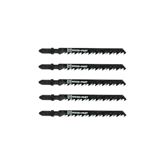 Полотно для лобзика T144D по дереву 6TPI 100 мм 5 шт FASTER TOOLS 1315 Полотно для лобзика T144D по дереву 6TPI 100 мм 5 шт FASTER TOOLS 1315