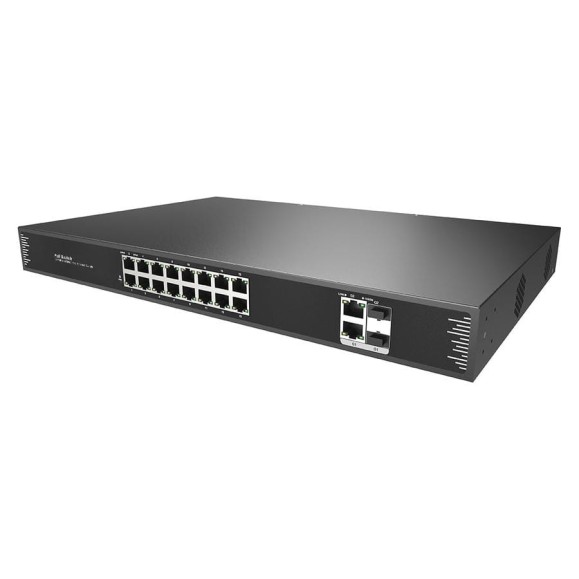 Poe коммутатор ComOnyx, 16 poe + 2 combo, poe 400вт, co-swp16, 200-059 Poe коммутатор ComOnyx, 16 poe + 2 combo, poe 400вт, co-swp16, 200-059
