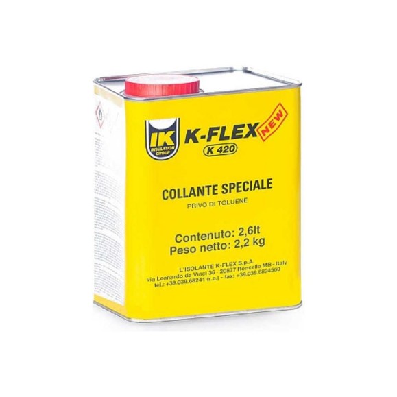 Клей K-FLEX 2.6 lt k 420 850CL020038 Клей K-FLEX 2.6 lt k 420 850CL020038