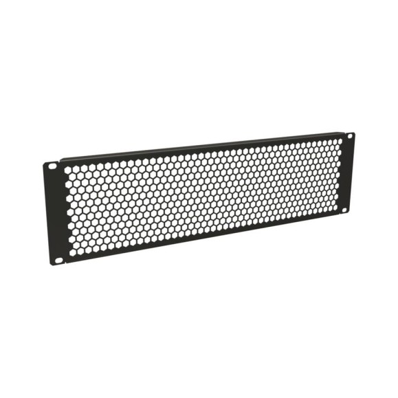 Фальш-панель Hyperline BPD-3-RAL9005 перфорированная, на 3U, цвет черный (RAL 9005) 483499 Фальш-панель Hyperline BPD-3-RAL9005 перфорированная, на 3U, цвет черный (RAL 9005) 483499