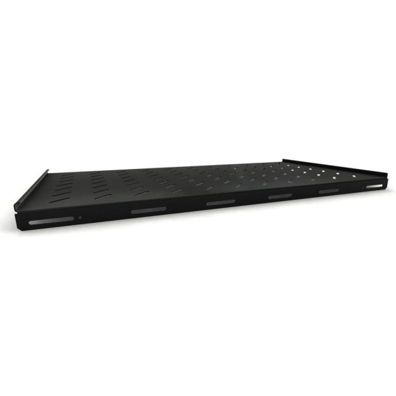 Стационарная полка Hyperline TSH3L-1050-RAL9004 глубина 1050 мм, с боковым креплением, нагрузка до 20 кг, для шкафов серии TTB, TTR, 485x1050мм (ШхГ), цвет черный (RAL 9004) 397124 Стационарная полка Hyperline TSH3L-1050-RAL9004 глубина 1050 мм, с боковым креплением, нагрузка до 20 кг, для шкафов серии TTB, TTR, 485x1050мм (ШхГ), цвет черный (RAL 9004) 397124