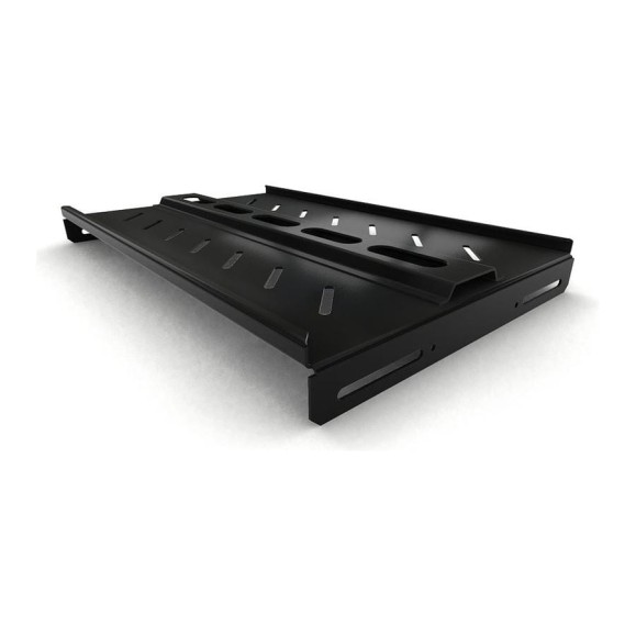 Стационарная усиленная полка Hyperline TSH3M-300-RAL9004 глубина 300 мм, с боковым креплением, нагрузка до 50 кг, для шкафов серии TTB, TTR, TWB/TWB-FC, 485x300мм (ШхГ), цвет черный (RAL 9004) 397125 Стационарная усиленная полка Hyperline TSH3M-300-RAL9004 глубина 300 мм, с боковым креплением, нагрузка до 50 кг, для шкафов серии TTB, TTR, TWB/TWB-FC, 485x300мм (ШхГ), цвет черный (RAL 9004) 397125