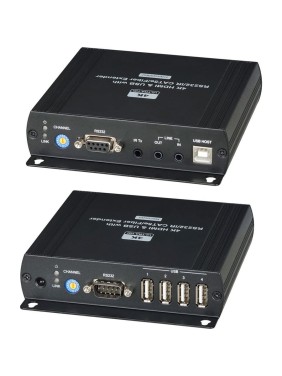 HDMI KVM удлинитель (комплект приёмник + передатчик) SC&T HKM01-4K по Ethernet до 140 м (CAT5e), до 150 м (CAT6) для передачи HDMI (1.4, до 4K(30Гц), USB, аудио, RS232 и сигнал ИК управления sct1177 HDMI KVM удлинитель (комплект приёмник + передатчик) SC&T HKM01-4K по Ethernet до 140 м (CAT5e), до 150 м (CAT6) для передачи HDMI (1.4, до 4K(30Гц), USB, аудио, RS232 и сигнал ИК управления sct1177
