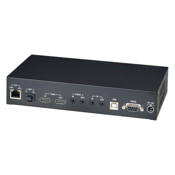 Передатчик KVM SC&T HKM02BT-4K HDMI (1.4, до 4K(30Гц), USB, аудио, RS232 и ИК сигналов по Ethernet до 150 м (CAT5e/CAT6) sct1180 Передатчик KVM SC&T HKM02BT-4K HDMI (1.4, до 4K(30Гц), USB, аудио, RS232 и ИК сигналов по Ethernet до 150 м (CAT5e/CAT6) sct1180