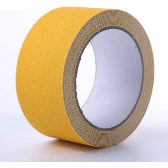Противоскользящая лента Safetygrip anti slip tape, крупная зернистость 60 grit, 50 мм х 18.3 м, цвет: желтый PVC-AST-50X18-YEL Противоскользящая лента Safetygrip anti slip tape, крупная зернистость 60 grit, 50 мм х 18.3 м, цвет: желтый PVC-AST-50X18-YEL