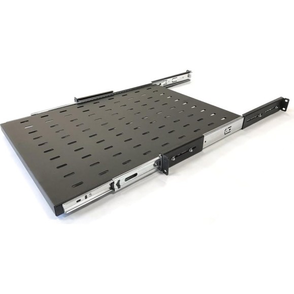 Выдвижная полка Hyperline TSS3-800-RAL9004 c 19'' креплением, глубина 800 мм, нагрузка до 20 кг, для шкафов TTB глубиной 1000-1200мм, цвет черный (RAL 9004) 445962 Выдвижная полка Hyperline TSS3-800-RAL9004 c 19'' креплением, глубина 800 мм, нагрузка до 20 кг, для шкафов TTB глубиной 1000-1200мм, цвет черный (RAL 9004) 445962