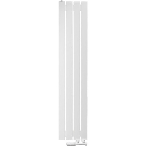 Вертикальный радиатор c нижним подключением, ARBIOLA Liner V 1200-36-04 VR, RAL 9016 матовый белый 255385 Вертикальный радиатор c нижним подключением, ARBIOLA Liner V 1200-36-04 VR, RAL 9016 матовый белый 255385