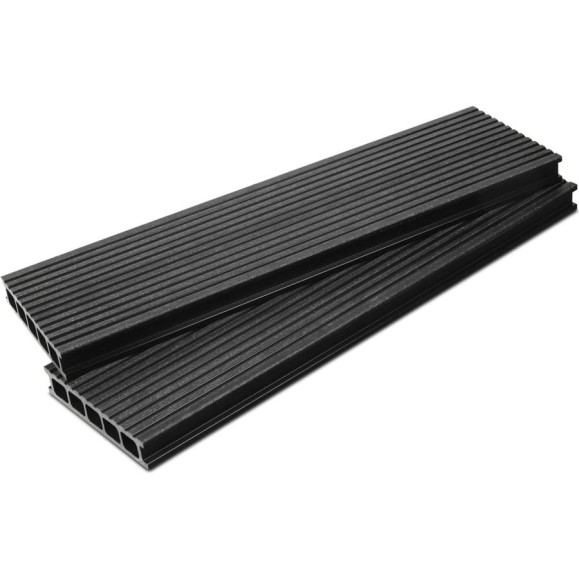 Террасная доска ТЕХНОДЕК Вельвет 139x27x3000 мм, цвет графит TETDGR139273000V1 Террасная доска ТЕХНОДЕК Вельвет 139x27x3000 мм, цвет графит TETDGR139273000V1
