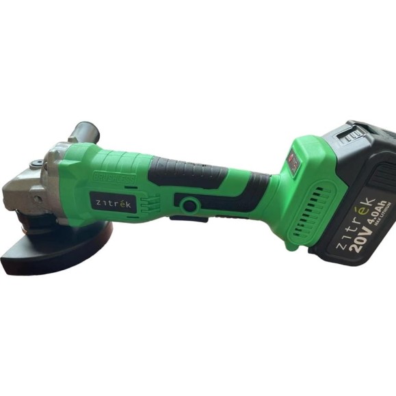 Углошлифовальная машина Zitrek AG 20 Pro 125мм, 20B, Li-Ion аккум. 4 Aч - 2 шт, ЗУ, кейс 063-4067 Углошлифовальная машина Zitrek AG 20 Pro 125мм, 20B, Li-Ion аккум. 4 Aч - 2 шт, ЗУ, кейс 063-4067