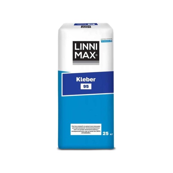Шпатлевка LINNIMAX LX 95 Kleber 25 кг 746200006