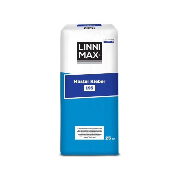Шпатлевка LINNIMAX LX 195 Master Kleber 25 кг 746200001