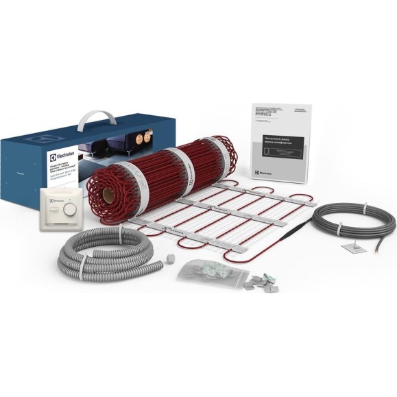 Мат нагревательный Electrolux EEFM 2-180-6 (комплект теплого пола c терморегулятором) НС-1432031 Мат нагревательный Electrolux EEFM 2-180-6 (комплект теплого пола c терморегулятором) НС-1432031