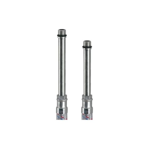 Подводка  смесителя PROFLINE 120 см, нерж. удл.штуцер (пара=2 штуки) УТ-00024307