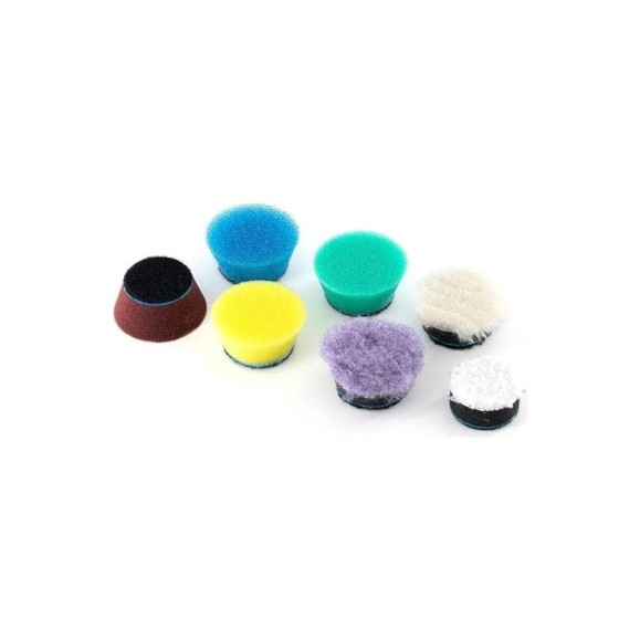 Набор мини-падов Nano polisher pad set для ibrid 30 мм, 7 шт Shine systems SS613 Набор мини-падов Nano polisher pad set для ibrid 30 мм, 7 шт Shine systems SS613