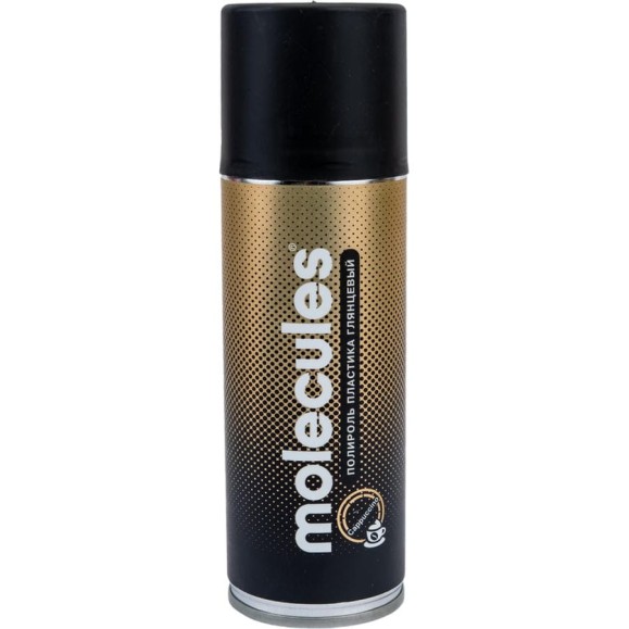 Полироль пластика Molecules Cappucino, глянцевый, 270 мл MLS016 Полироль пластика Molecules Cappucino, глянцевый, 270 мл MLS016