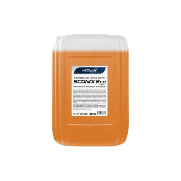 Антифриз для системы отопления VITEX Scandi ECO -30С оранжевый 20 кг v117406 Антифриз для системы отопления VITEX Scandi ECO -30С оранжевый 20 кг v117406