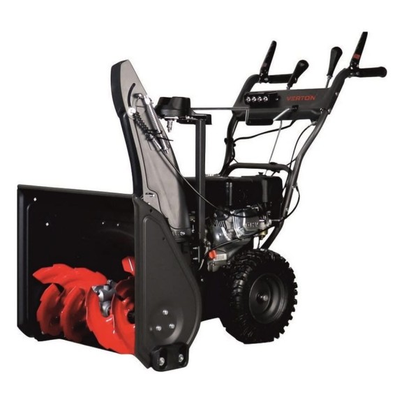 Бензиновая снегоуборочная машина VERTON ice sb-761le 5,15 квт, 7 л.с, v 212 см3, ширина/высота 61/51 см, фара, электрозапуск 01.9676.14792
