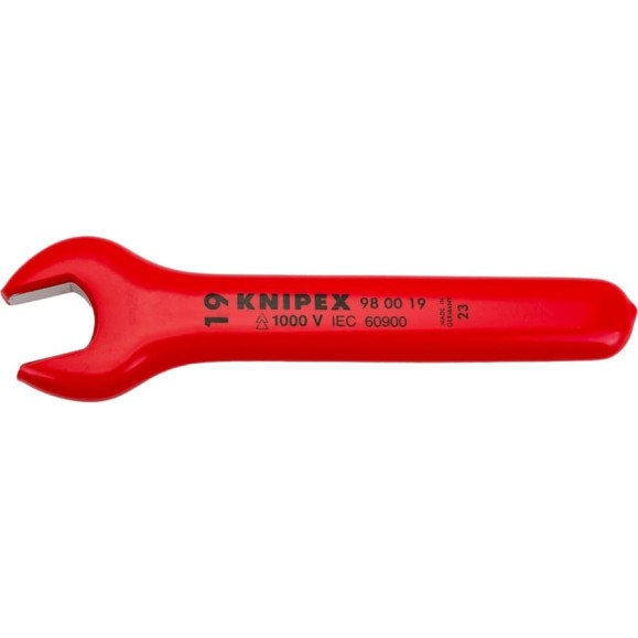 Рожковый ключ 1000 V 19 мм KNIPEX KN-980019 Рожковый ключ 1000 V 19 мм KNIPEX KN-980019