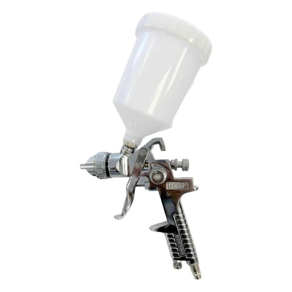 Краскопульт AktiSpray HVLP H-827C сопло 2.0 мм, объем 600 мл, верхний бачок H-827C-2.0 Краскопульт AktiSpray HVLP H-827C сопло 2.0 мм, объем 600 мл, верхний бачок H-827C-2.0