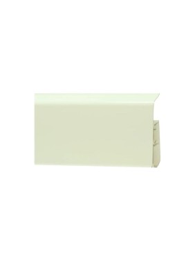 Напольный пластиковый плинтус Royce 80 мм (2200x80x20) Плинтус Royce 320 Айвори