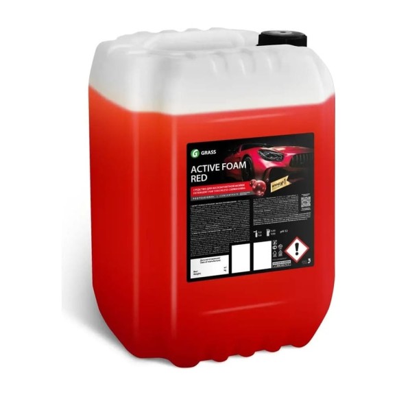 Активная пена Active Foam Red канистра, 23 кг Grass 800004 Активная пена Active Foam Red канистра, 23 кг Grass 800004
