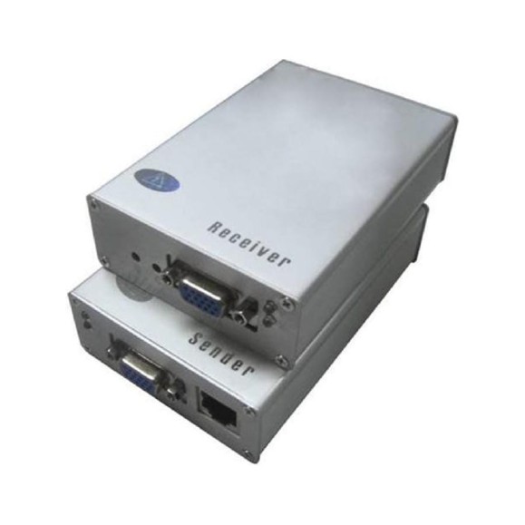 Комплект (передатчик+приёмник) OSNOVO TA-V/3+RA-V/3 для передачи VGA и аудиосигнала по кабелю UTP CAT5 до 200м. sct0317