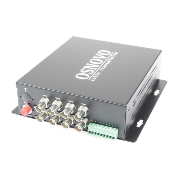 Оптический передатчик 8 каналов видео OSNOVO TA-H82-15F HDCVI/HDTVI/AHD/CVBS и 1 двунаправленного канала управления (RS485/полудуплекс) по одномодовому оптоволокну до 20км. sct1428 Оптический передатчик 8 каналов видео OSNOVO TA-H82-15F HDCVI/HDTVI/AHD/CVBS и 1 двунаправленного канала управления (RS485/полудуплекс) по одномодовому оптоволокну до 20км. sct1428