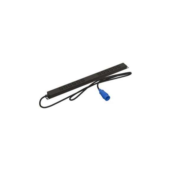 Блок розеток Hyperline SHE-12IEC-2.5PVB, вертикальный, 12 розеток IEC320 C13, кабель питания 2.5м (3x4.0мм2) с вилкой IEC 60309 32А (2P+E), 250В, корпус алюминий, черный 487311 Блок розеток Hyperline SHE-12IEC-2.5PVB, вертикальный, 12 розеток IEC320 C13, кабель питания 2.5м (3x4.0мм2) с вилкой IEC 60309 32А (2P+E), 250В, корпус алюминий, черный 487311