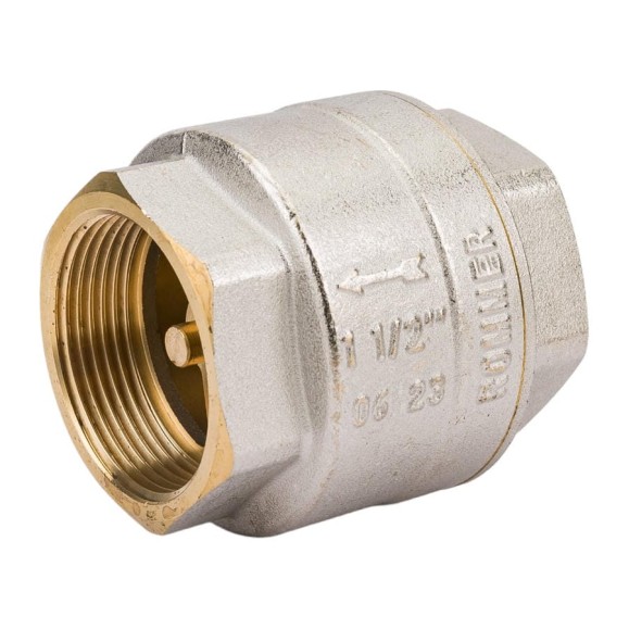 Клапан обратный ROMMER пружинный муфтовый 1 1/2 RVC-0001-000040 RG0091NNGUDB36 Клапан обратный ROMMER пружинный муфтовый 1 1/2 RVC-0001-000040 RG0091NNGUDB36