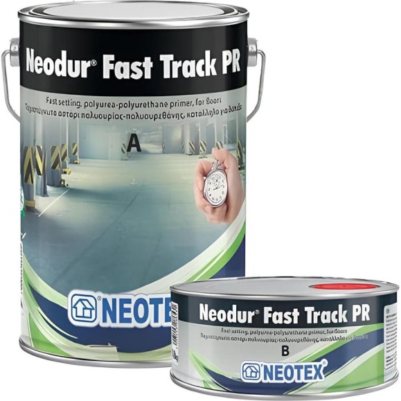 Двухкомпонентный гибридный грунт полимочевина - полиуретан NEOTEX NEODUR FAST TRACK PR A+В 4кг 12933200 Двухкомпонентный гибридный грунт полимочевина - полиуретан NEOTEX NEODUR FAST TRACK PR A+В 4кг 12933200