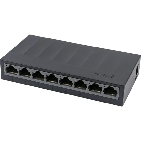 8-портовый настольный коммутатор TP-Link LS1008G 8-портовый настольный коммутатор TP-Link LS1008G
