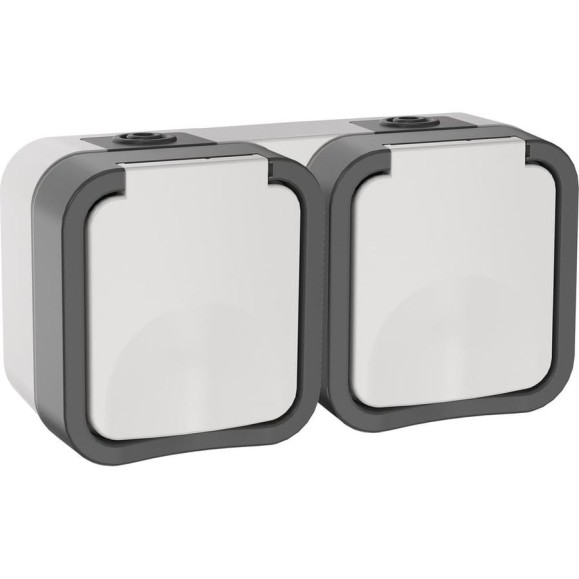 Розетка IEK Tors 2-ая с з/к кр. горизонтальная 16а ip55 ts222 белый TS-R26-16-55-G-K41 Розетка IEK Tors 2-ая с з/к кр. горизонтальная 16а ip55 ts222 белый TS-R26-16-55-G-K41