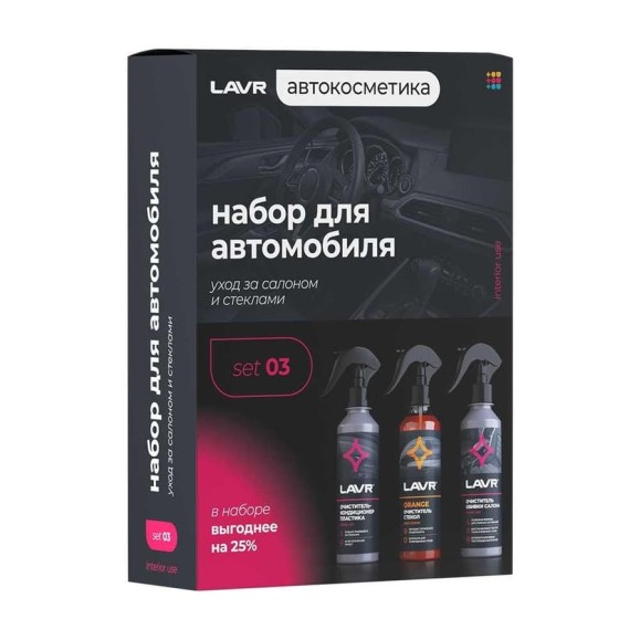 Набор для автомобиля LAVR Интерьер №1 mini Ln9125