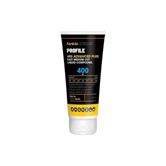Полировальная эмульсия Farecla Profile Advanced Plus 400 Liquid Compound 100 ml PRA124 Полировальная эмульсия Farecla Profile Advanced Plus 400 Liquid Compound 100 ml PRA124