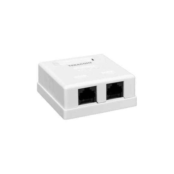 Розетка настенная неэкранированная rj-45 EKF teracom pro cat.6, 2 порта dual idc белая TRP-WBOX-2RJ45-6UTP-WH Розетка настенная неэкранированная rj-45 EKF teracom pro cat.6, 2 порта dual idc белая TRP-WBOX-2RJ45-6UTP-WH